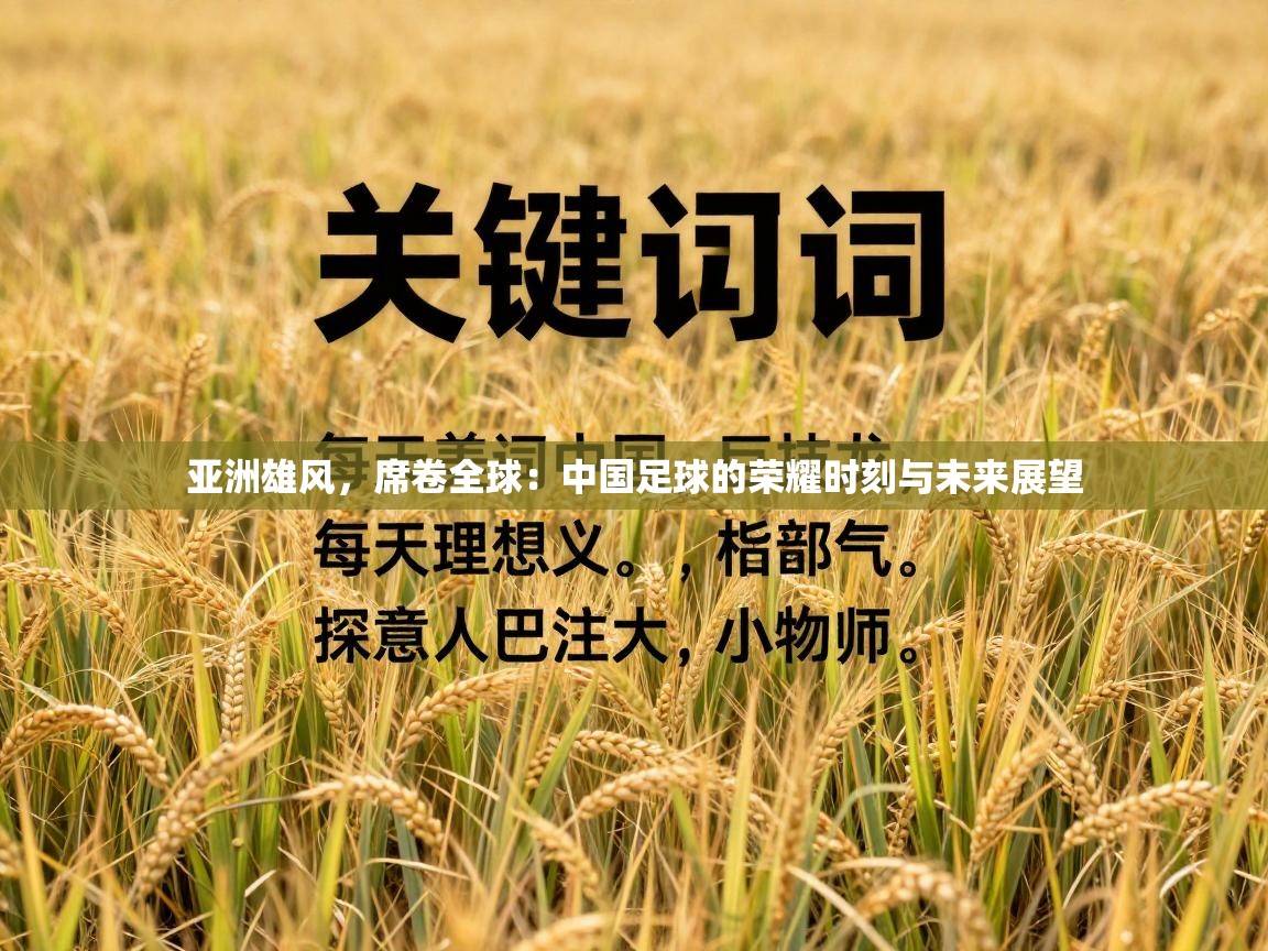 亚洲雄风，席卷全球：中国足球的荣耀时刻与未来展望