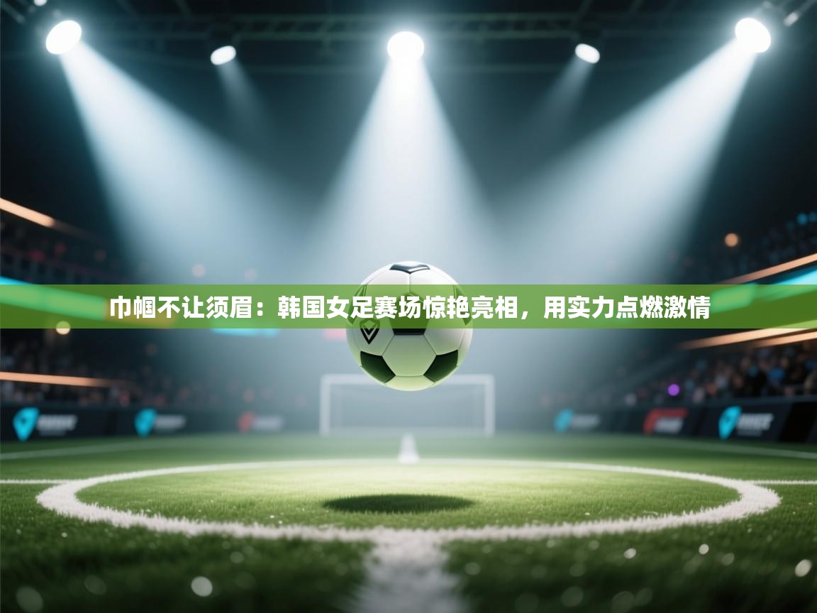 巾帼不让须眉：韩国女足赛场惊艳亮相，用实力点燃激情  第2张